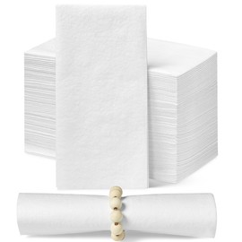 200-Pack Disposable Linen-Feel Napkins For Bathroom, Extra-Soft Paper Cloth-Like Guest Hand Towel, Dinner Napkins for Wedding, Party, Holiday