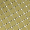 Glass Mosaic Tiles Gold Plain Bathroom Wall Living Room Kitchen