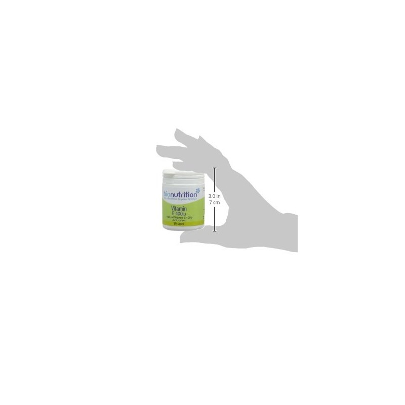 Bio Nutrition Vitamin E 400iu - Antioxidant Vitamin - 90