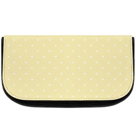 Mr. & Mrs. Panda Cosmetic Bag Squirrel Flower, yellow, Hand Drawn