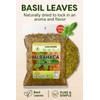 Albahaca Seca para Té y Condimento(Dried Basil Leaves – 4