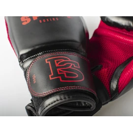 Paffen Sport ALLROUND MESH Boxing gloves for training; black/red; 12 oz
