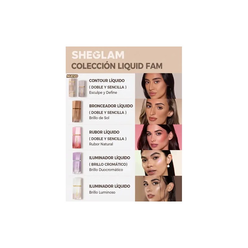 Sheglam Precision Sculpt Dúo Contorno Líquido-hazelnut Latte