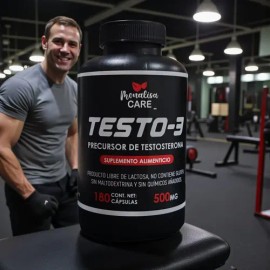 Testo3 Monalisa Care Cápsulas Vitaminas Para Hombre 180 Cap                                                                                           