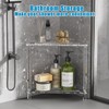 YUNEASELF Corner Shower Stool 16in: Waterproof Small Foot Rest with