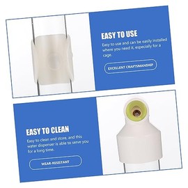 Bebedero Automático para Pájaros Comedero De Agua para Loros Dispensador De Agua