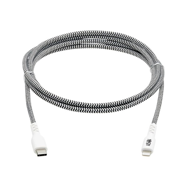Tripp Lite Apple MFI Certified Cable, Lightning to USB-C Sync