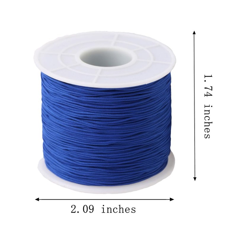 Paybous - Cordón de nailon de 0,5 mm, hilo recortado