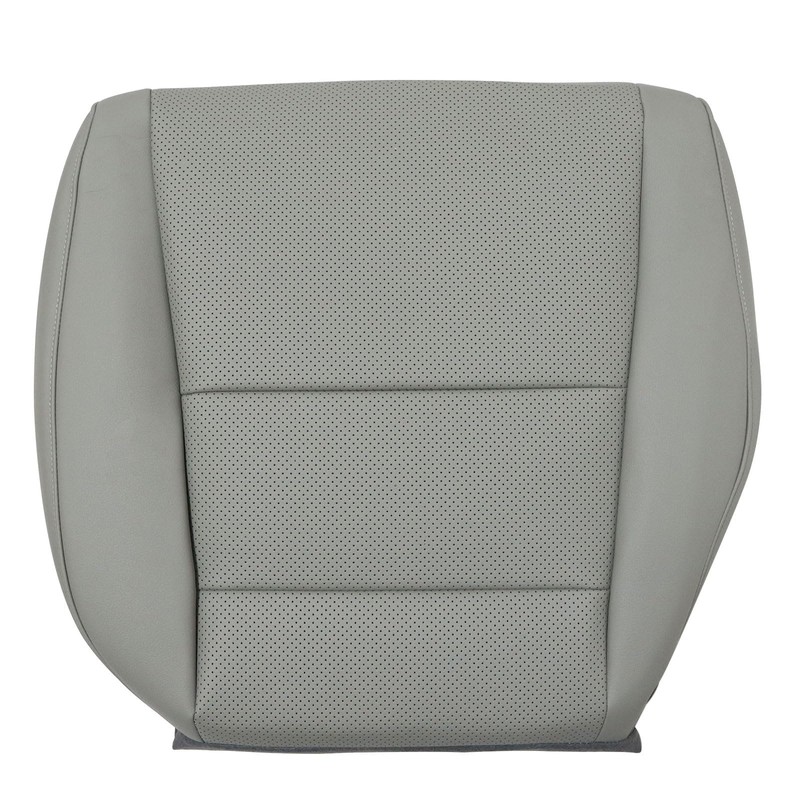 SecosAutoparts Driver & Passenger Side Bottom Replacement Leather Perforated Seat