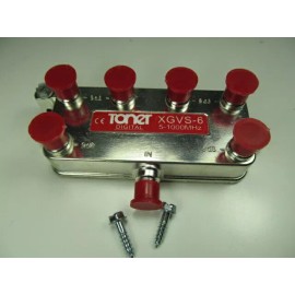 Toner (U55) Toner XGVS-6 way digital cable splitter 5-1000 MHz NEW