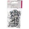 efco rund-Pailletten, Silber Hologramm, 6 mm, 40 g, 4000-piece