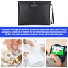 PRITOK Fireproof Document Bag: 36 x 25cm Fireproof Money Bag