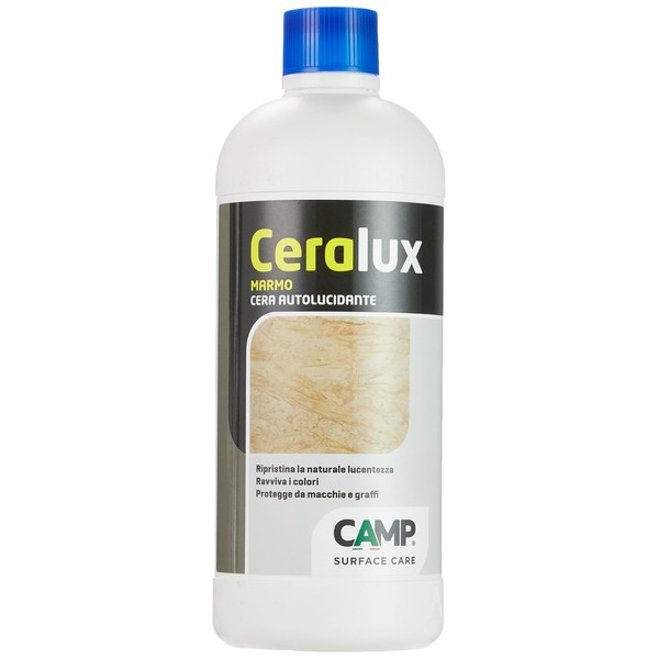 Camp CERALUX Marble, Metallic Wax Self-Polishing Protective Specific for Marble, Anti-Scratch, High Concentration