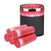 15L Garbage Bags Drawstring, Extra Strong Small Garbage Bag Unscented,