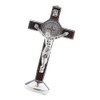 POFET Crucifix Jesus Christ Cross Statue Figure for Car Home