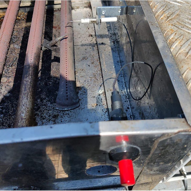 MENSI 11.8” Universal LP Propane Natural Push Button Piezo Igniter