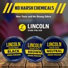 Lincoln Stain Wax Shoe Polish - 2.5 Ounces (Black)