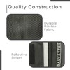 AlveyTech Water-Resistant Saddle Bag (Large, Black) - For Mobility Scooters,