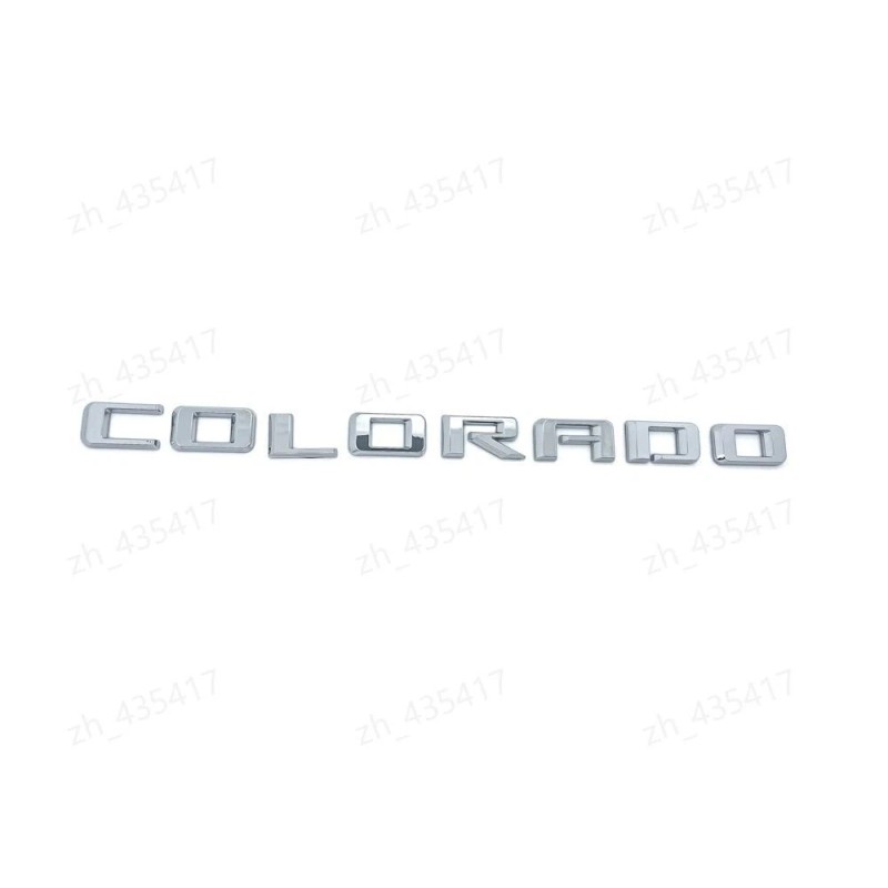Colorado Tailgate Colorado Emblems Letters Badge NamePlate for 2023 -24