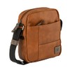 camel active Laos Men's Crossbody Bag Small Cognac Brown, cognac
