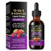 Vitamin B Complex Liquid Drops 60ml, 11 in 1 Vitamin
