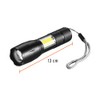 Truper LINAR-260, Linterna de 1 LED 270 lm con luz