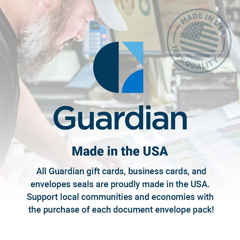 500 Guardian #4 Paper Coin Envelopes - Blank Small Envelopes