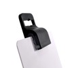 Black Gripper Card Holder Clamps for Standard Thickness ID Badge,