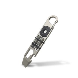 ResafeLy EDC Pry Bar,mighty bar,Titanium Keychain Multitool Tool,Can opener,Pocket Pry Bar with Wrench,Ratchet screwdrivers, Bottle Opener.