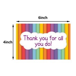 Thank You Cards for Teacher Appreciation Greeting Card for A Year End and Teachers Day