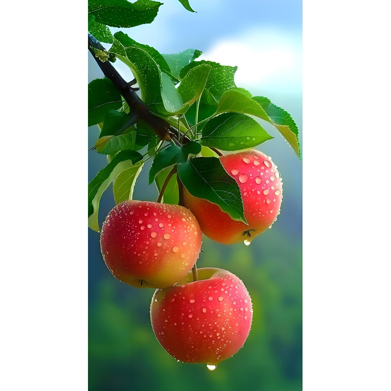 100 Pcs Apple Seeds for Planting, Heirloom, Non GMO