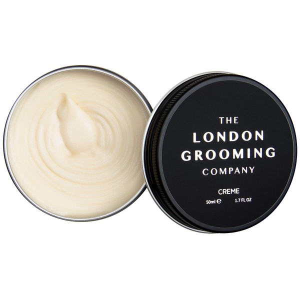 The London Grooming Company Hair Creme For Men | Medium All-Day Hold | Natural Finish | Easy to Wash Out | 1.7 Fl Oz (50ml)