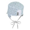 Sterntaler Baby Boys' Reversible Peaked Cap, Turquoise (turquoise 435)