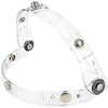 Chern Yueh Adapter Flip Up Base Attachment for 3-Snap Bubble Shield Visor (Clear)