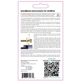 Unishim - Adjustable Outlet Spacer 10pk