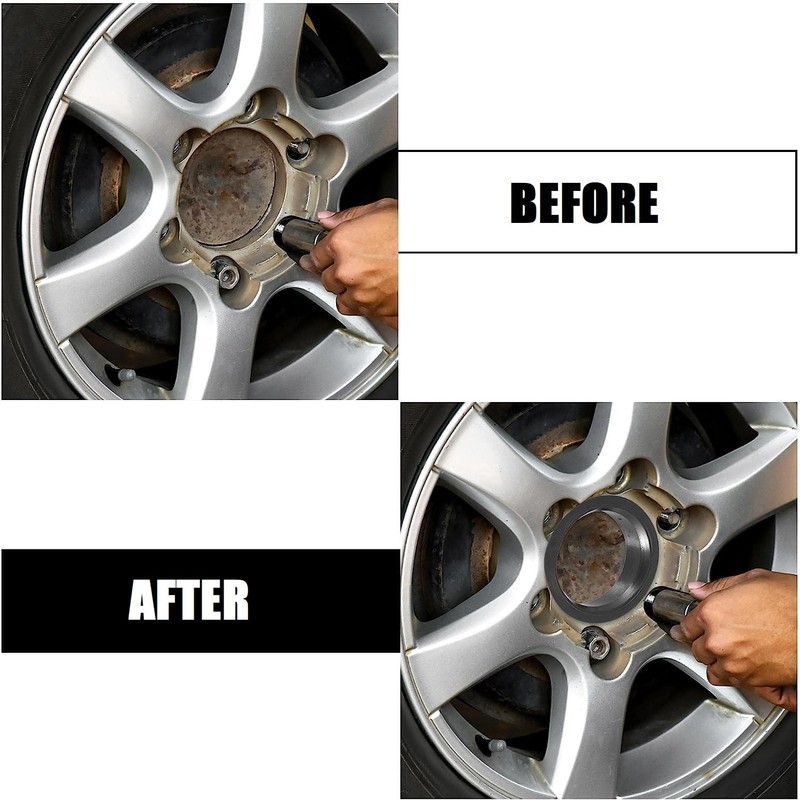 4pcs Plastic 57.1mm OD to 54.1mm ID Car Hub Centric