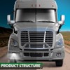 GRAND ORANGE LED Fog Lights Compatible with Freightliner Cascadia 2008-2017