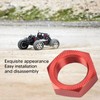 4 Pcs 24mm Wheel Hex Hub Nut Aluminum Alloy High