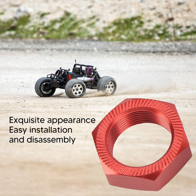 4 Pcs 24mm Wheel Hex Hub Nut Aluminum Alloy High
