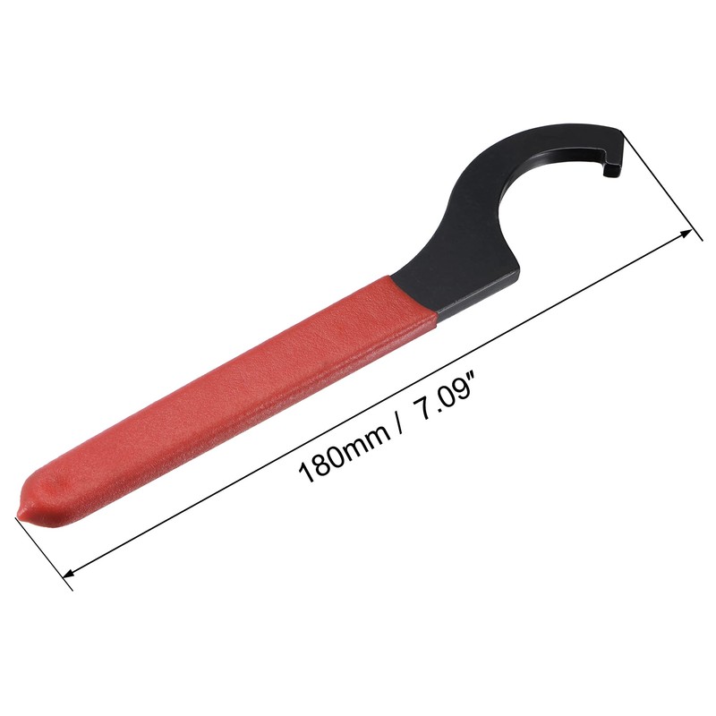 sourcing map C Hook Wrench Collet Chuck for Round Nut