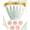 La Sachi Nail File Set, Washable, Nail File, 6 Pieces