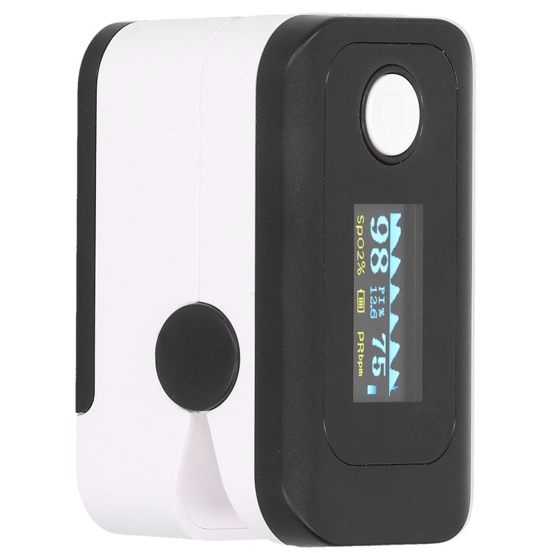 Fingertip Pulse Oximeter LED Screen Blood Oxygen Saturation Monitor with