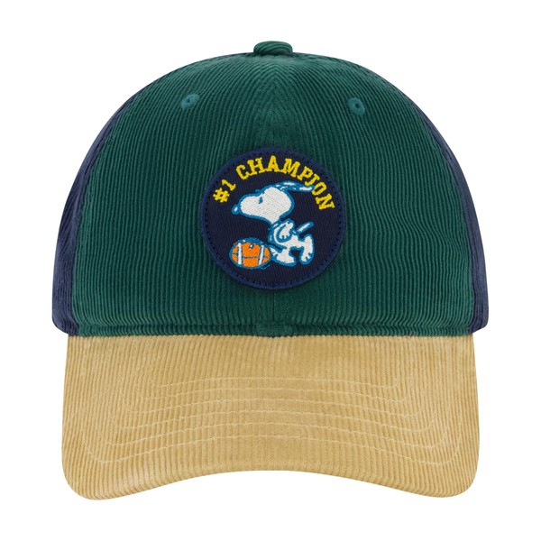 Peanuts Snoopy Dad Hat, Adult Men's Cotton Baseball Cap with