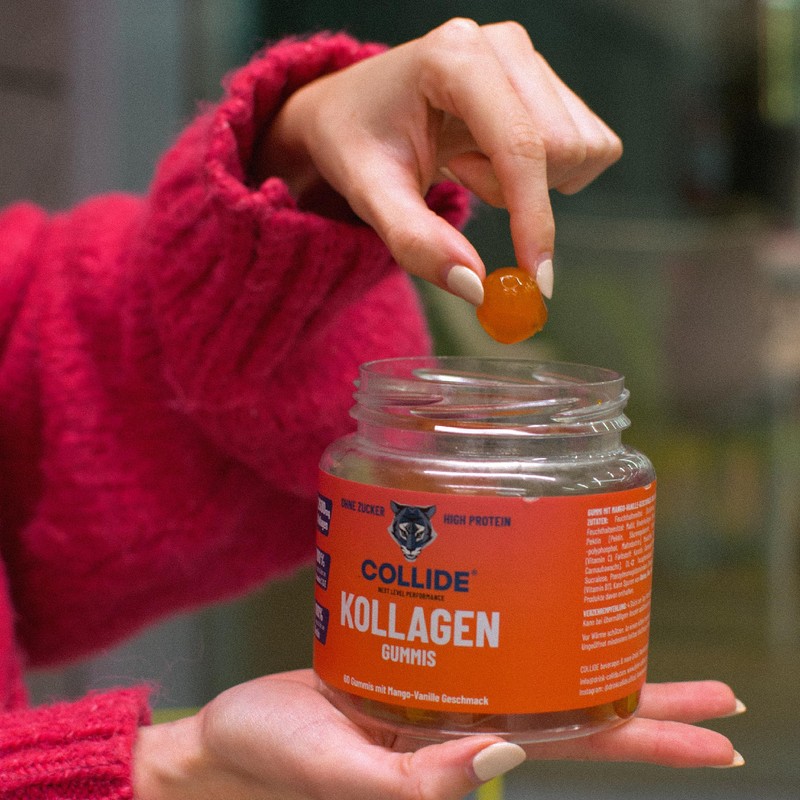COLLIDE® Collagen + Biotin Fruit Gummies - Mango Vanilla Flavour