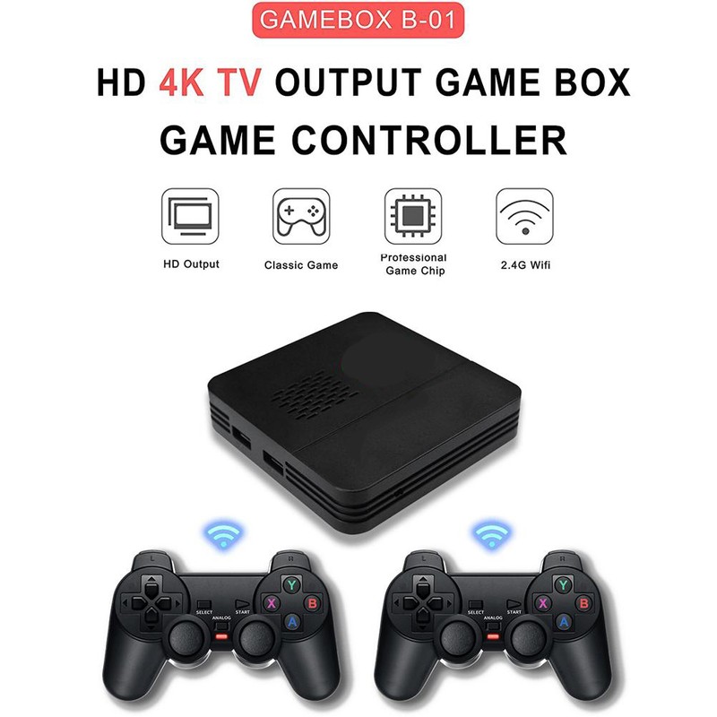 Wireless 2.4G Game Consoles Dual System Console Built In 6700