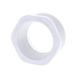 Drip Depot PVC Reducing Bushing - MPT x FPT - MPT Size : 2" - FPT Size : 1 1/2" FPT