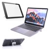 Abeillo 2PCS Portable Keyboard Riser, Self-Adhesive Mini Laptop Stand Invisible