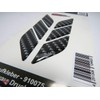 BIKE-label 910075-VA Decorative Protector Sticker 3D Carbon Look Print Scratch