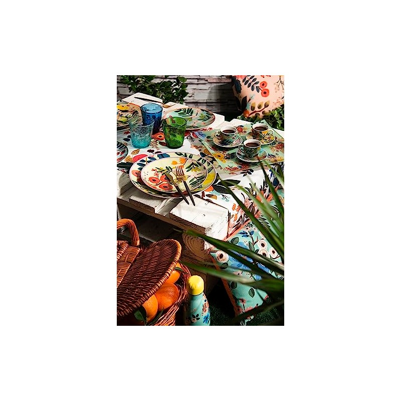 Excelsa Flowers Frida Plate Decorated Tray