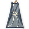Jeanerlor Cotton Denim Cross Back Work Jean Apron with 5